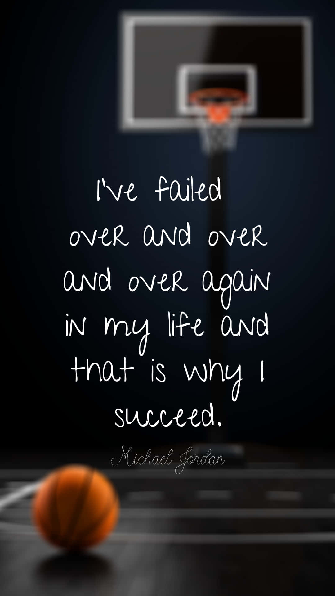 Successful Quote By Michael Jordan Wallpaper