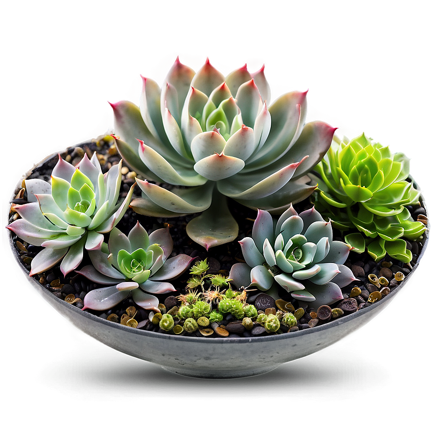 Succulent Landscape Ideas Png Kwo PNG