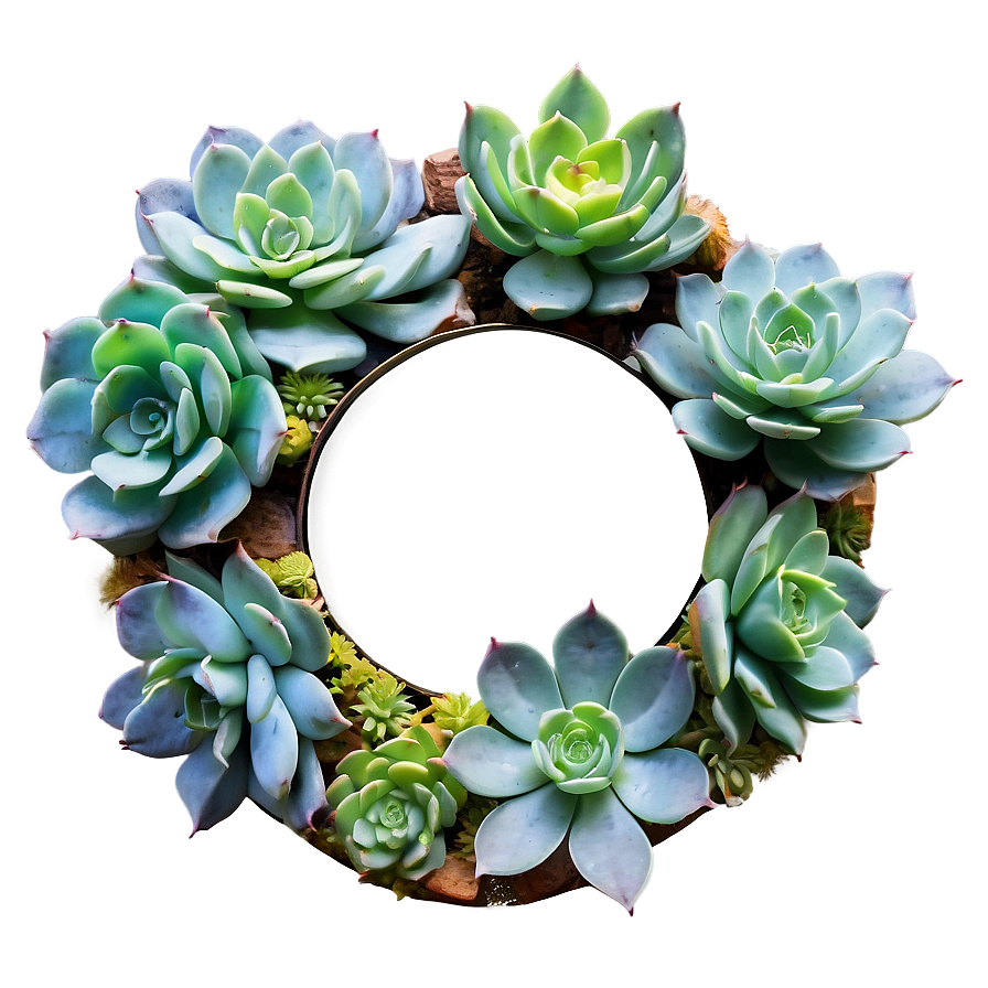 Succulent Wall Decor Png 70 PNG