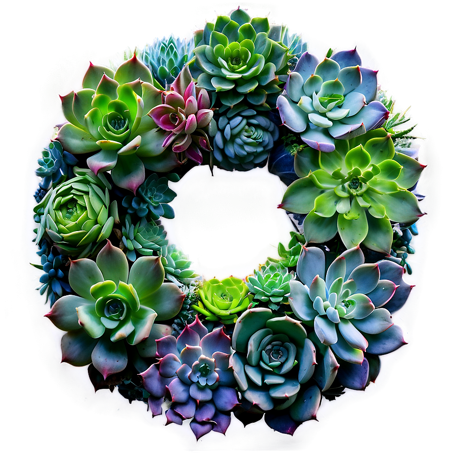 Succulent Wreath Making Png 06212024 PNG