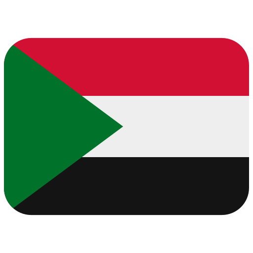 Sudan National Flag PNG