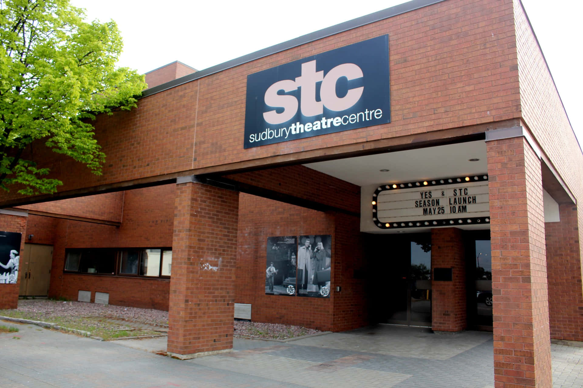 Sudbury Theatercentrum Exterieur Achtergrond