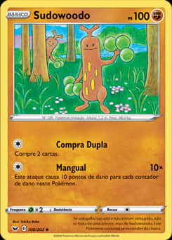 Sudowoodo - A Quirky Pokemon With Stone-like Features Wallpaper