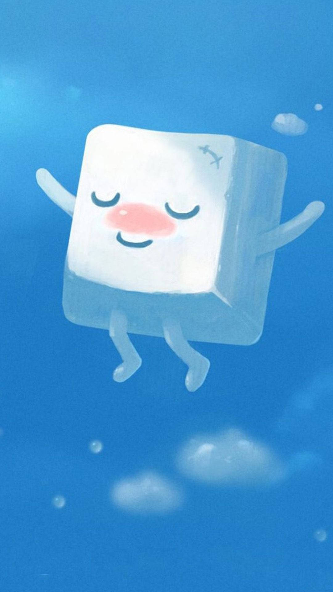 Sockerväfcub Cute Android. Wallpaper