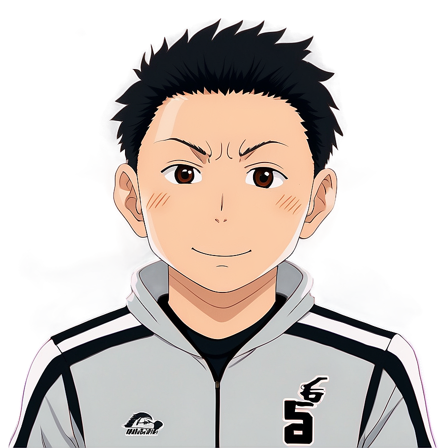 Download Sugawara Koushi Haikyuu Png Hue9 | Wallpapers.com