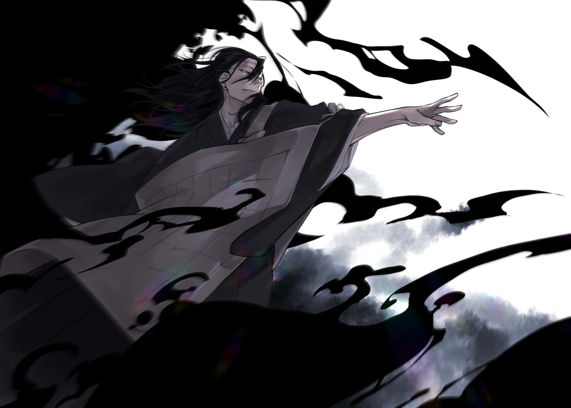 Suguru_ Geto_ Unleashing_ Darkness Wallpaper
