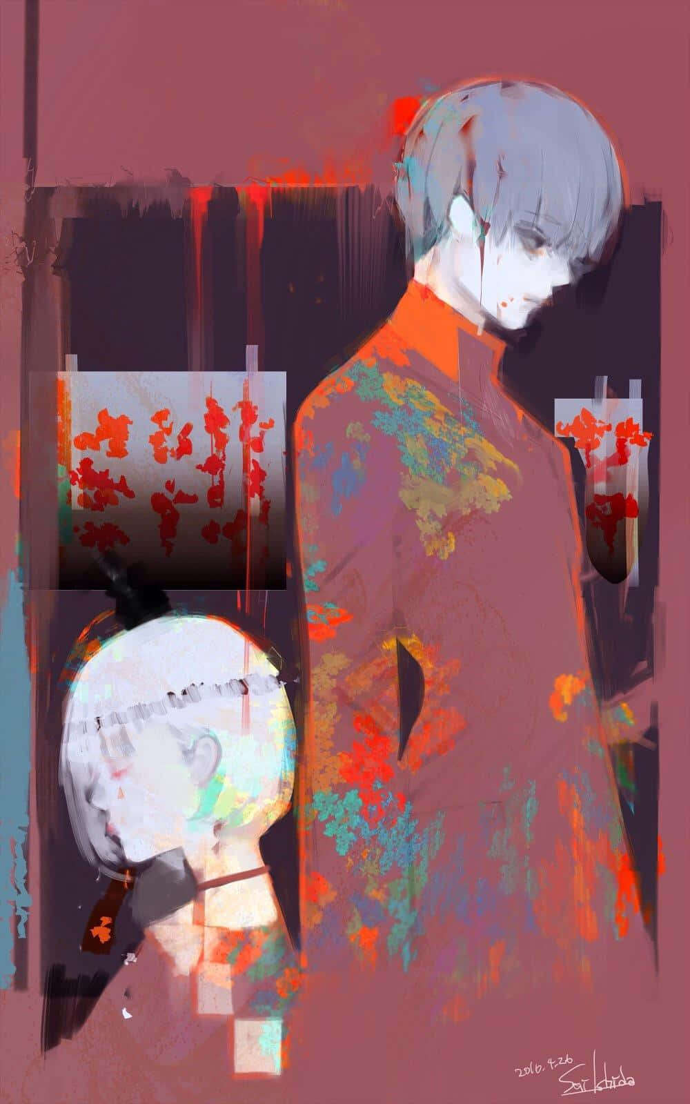 The Creator of Tokyo Ghoul Series - Sui Ishida" Wallpaper
