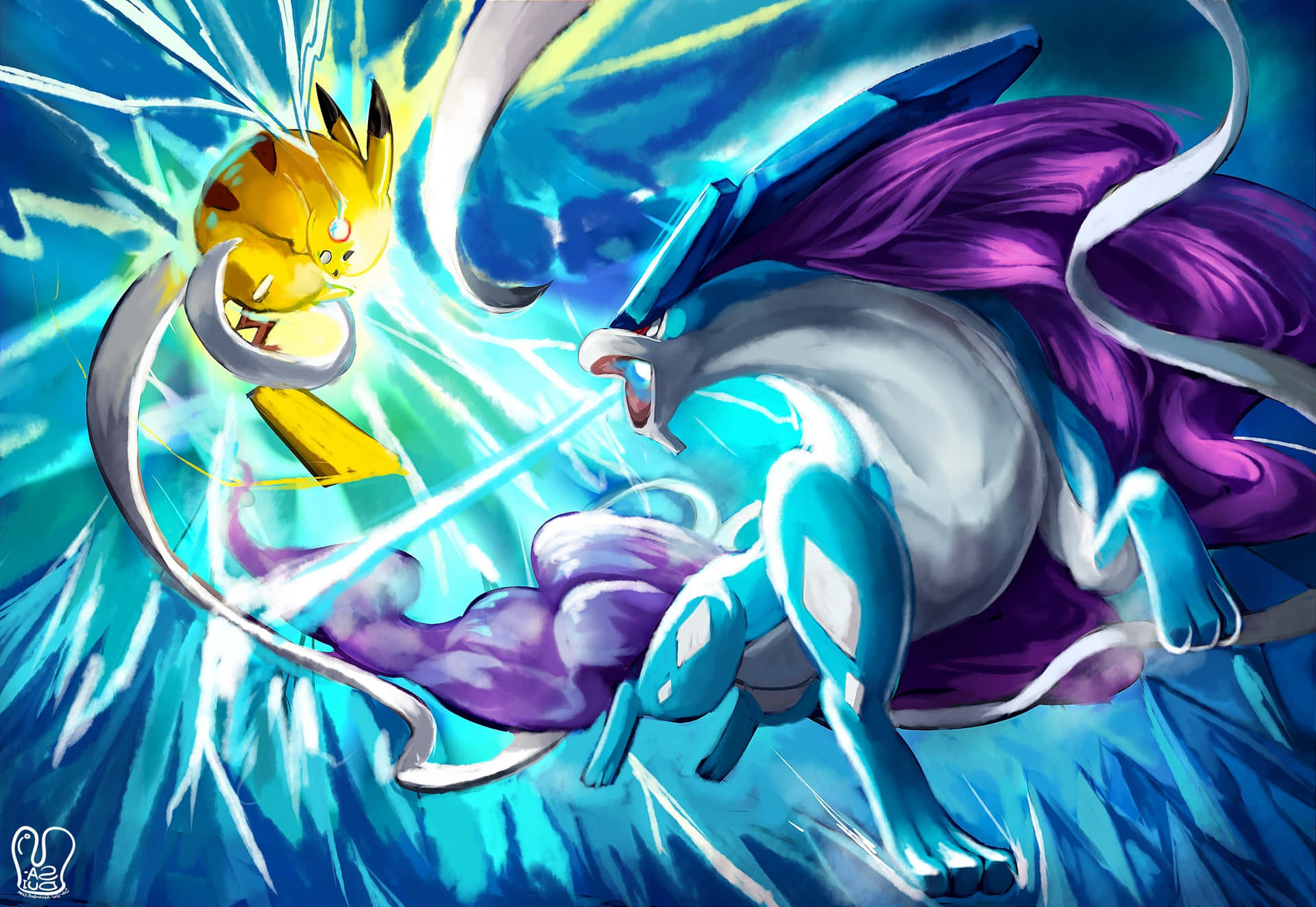 Suicune In Pokeball Wallpaper  Download to your mobile from PHONEKY