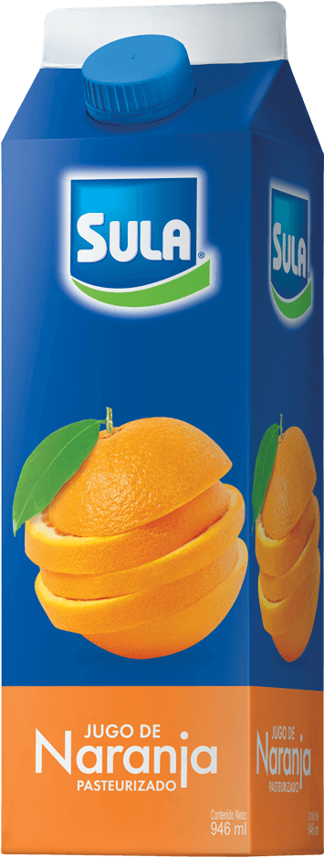 Sula Orange Juice Carton Packaging PNG