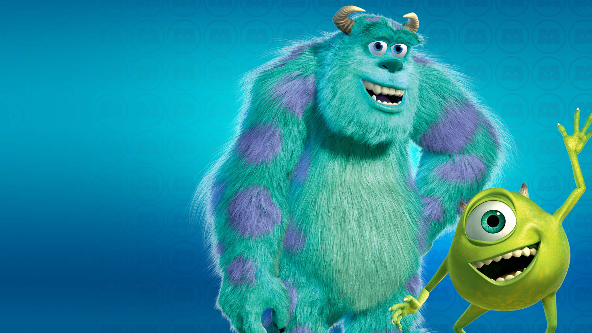 Sulley and Mike Wazowski Wallpaper