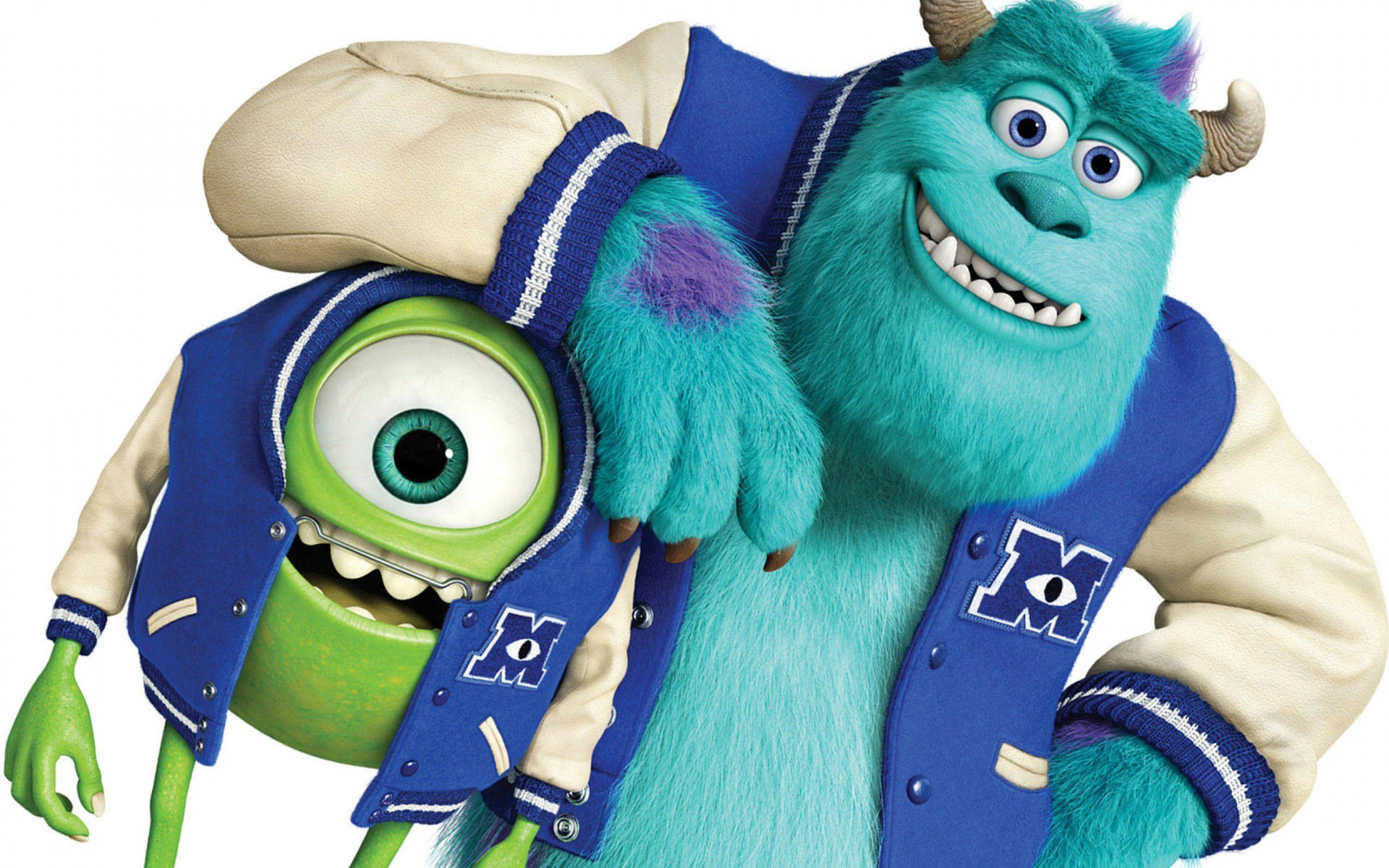Sulley & Mike Monsters Wallpaper