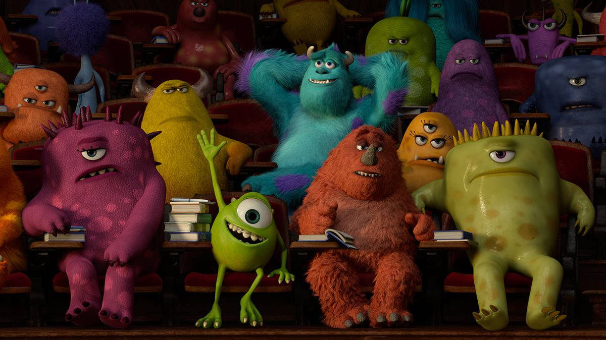 Sulley & Mike’s Monsters Class Wallpaper