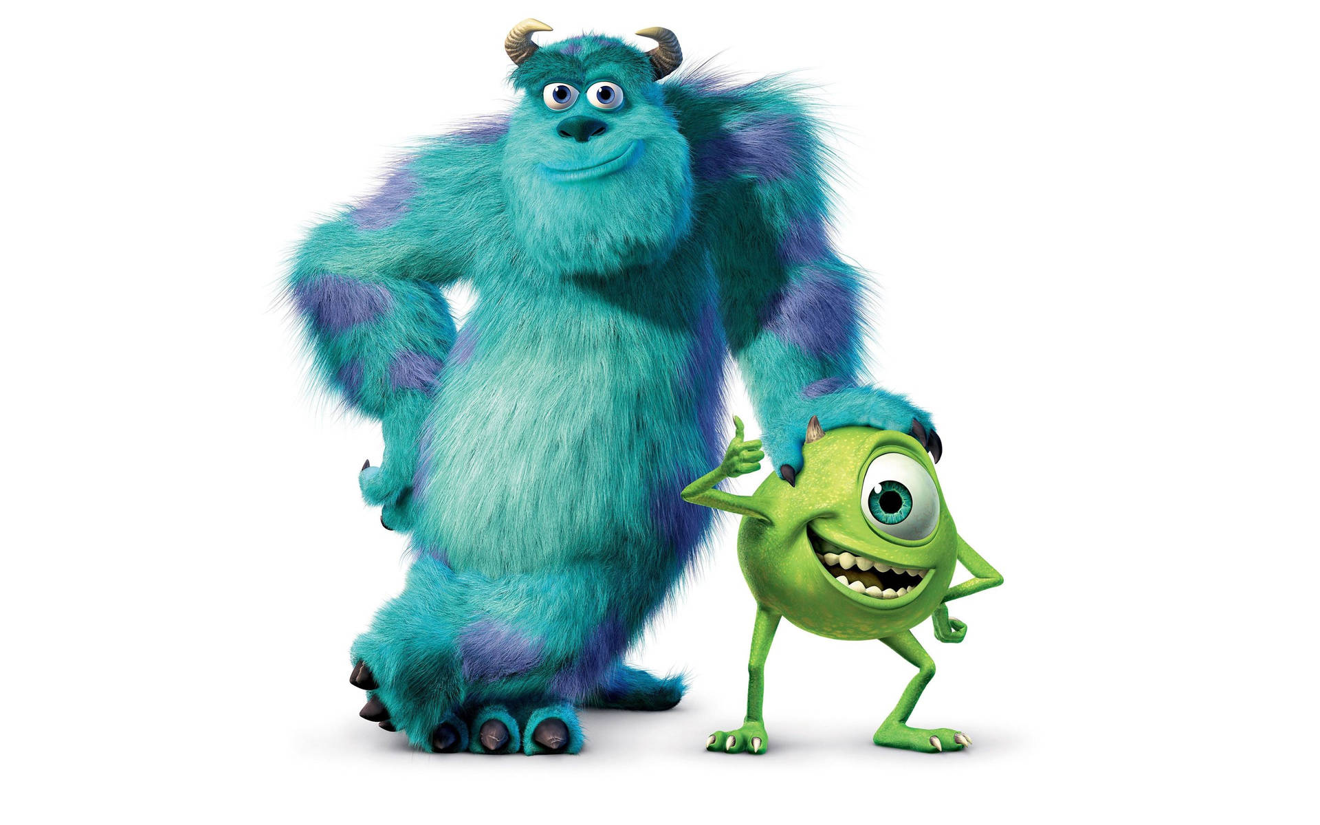 Sulley With Mike Wallpaper