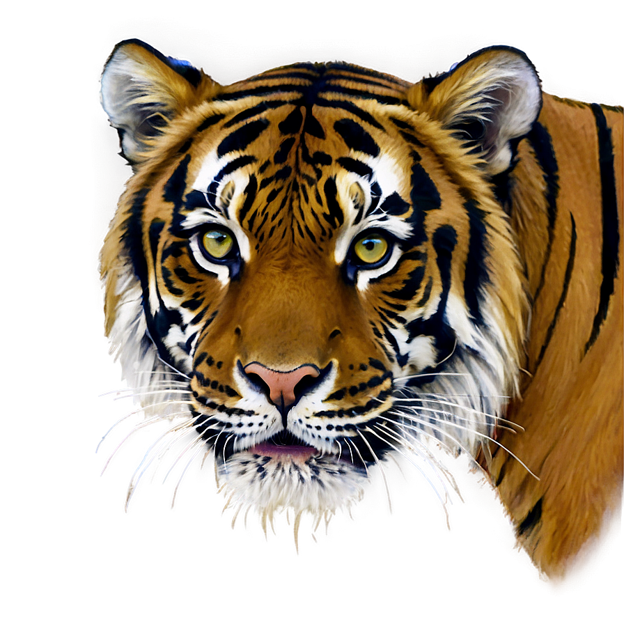 Sumatran Tiger Gaze Png 06252024 PNG