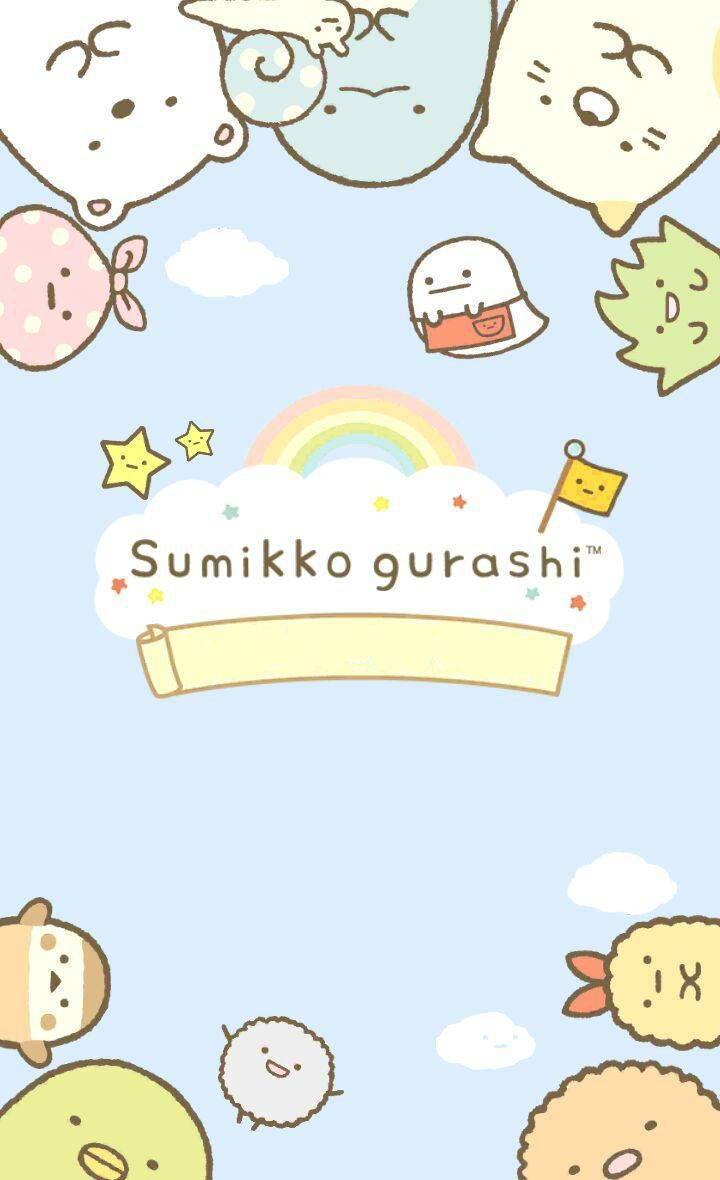 Sumikko Gurashi Cloud Banner Wallpaper
