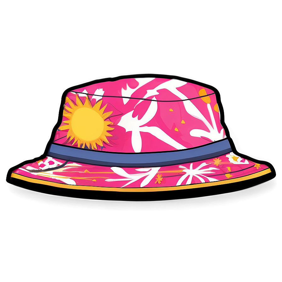 Summer Bucket Hat Png 05252024 PNG
