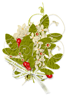 Summer Floral Arrangement PNG