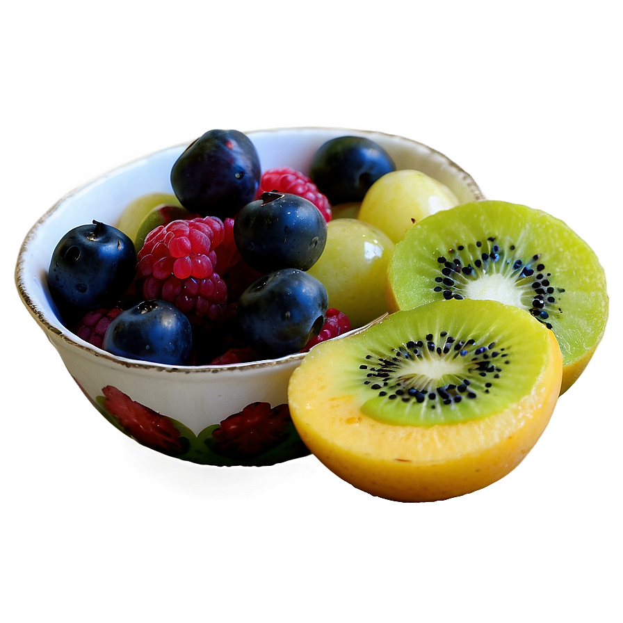 Summer Fruit Salad Png Iwv12 PNG