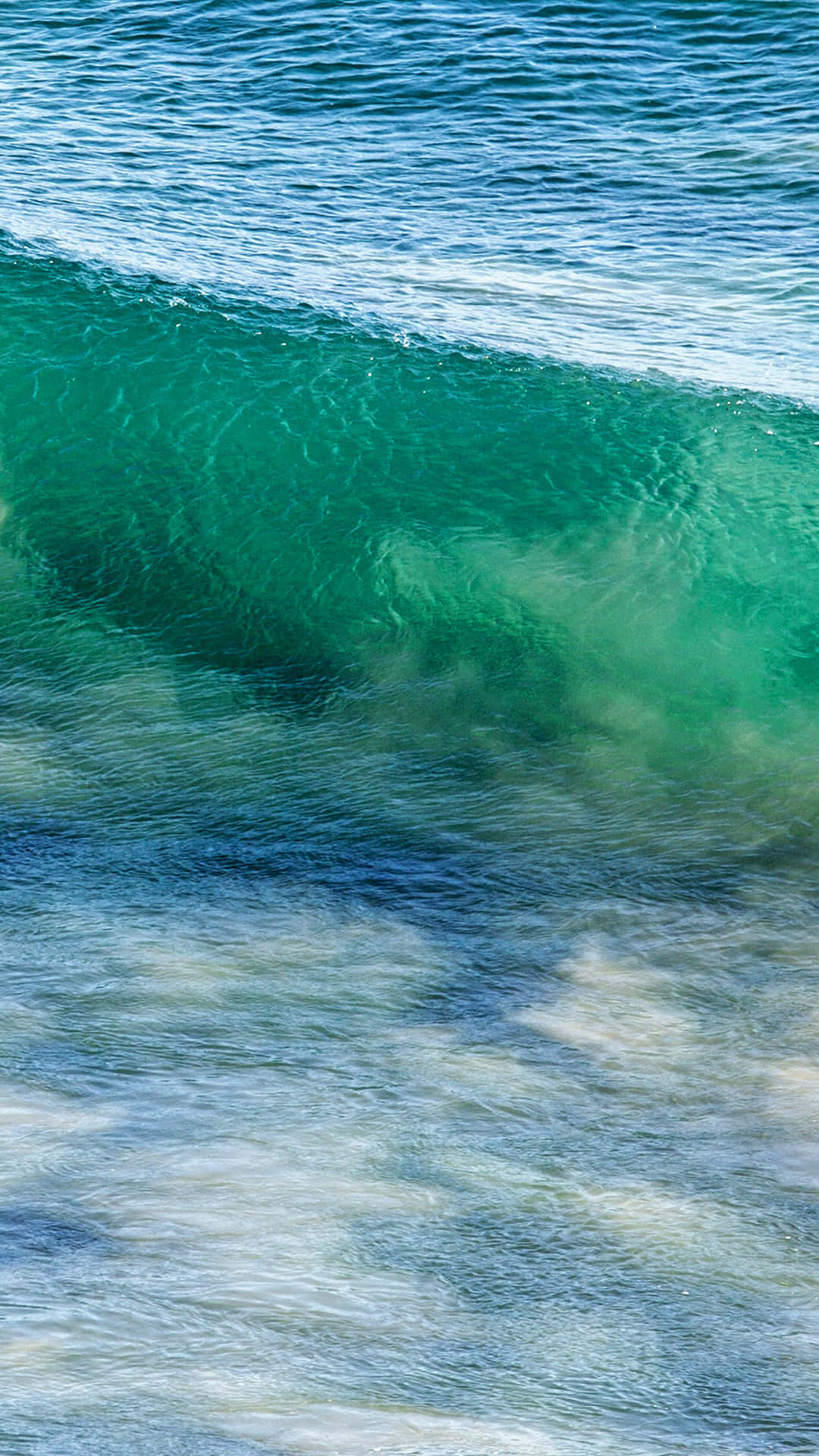 Summer Fun Ocean Waves Wallpaper