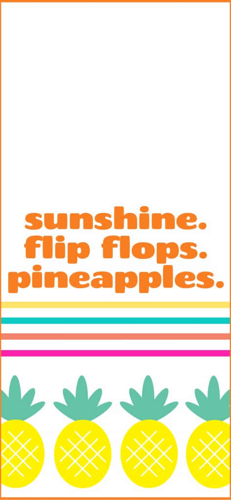 Summer Fun Word List Wallpaper