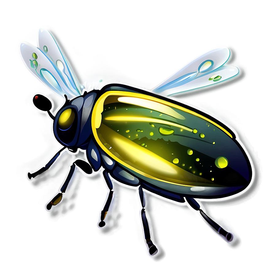 Summer Night Fireflies Png 30 PNG