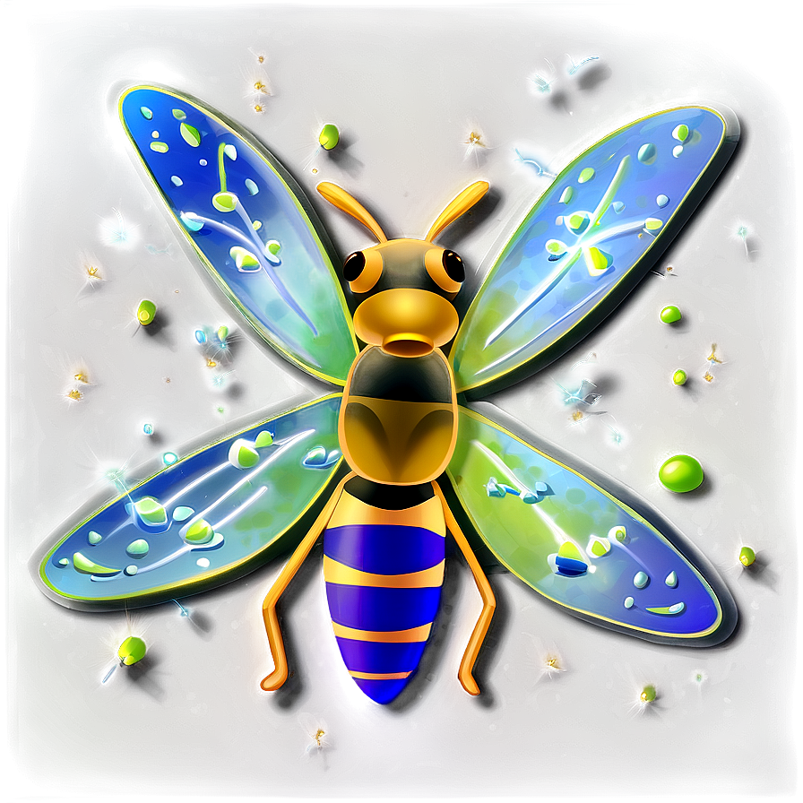 Summer Night Fireflies Png Gvd PNG