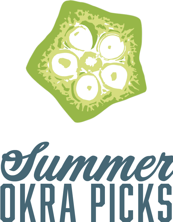 Summer Okra Picks Graphic PNG
