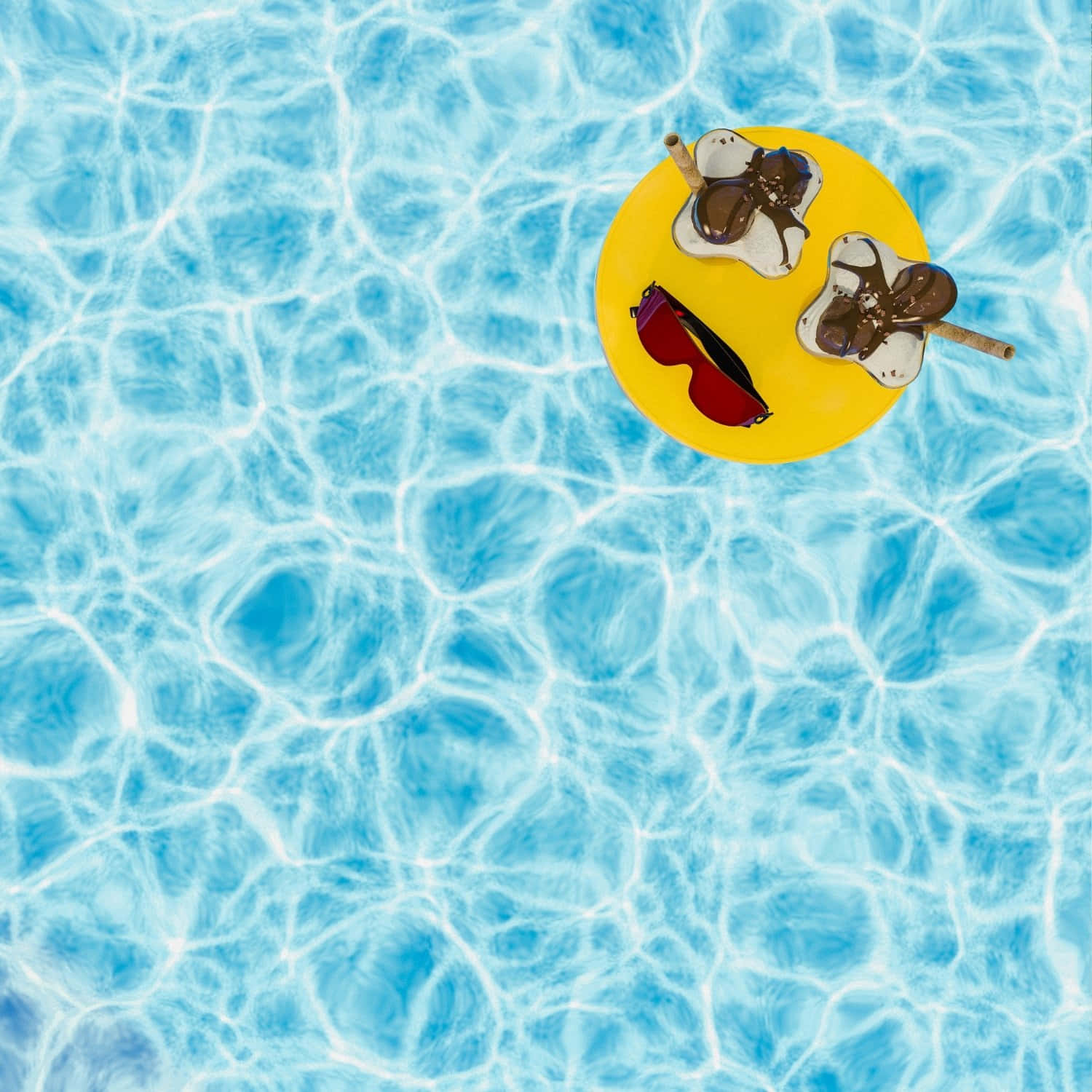Summer Relaxation In Pool.jpg Wallpaper