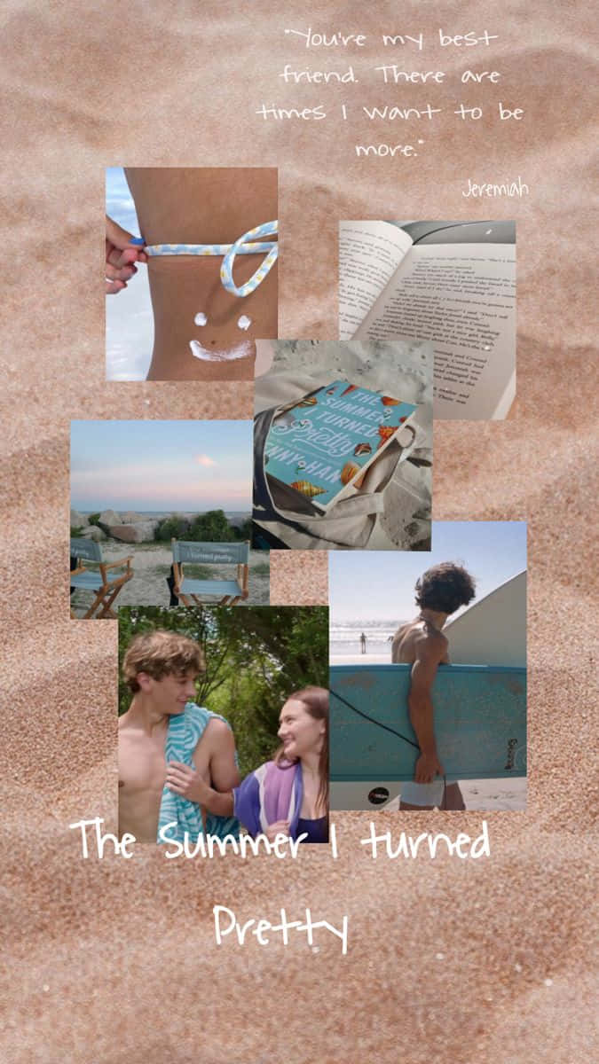 Summer Turned Pretty Collage Wallpaper