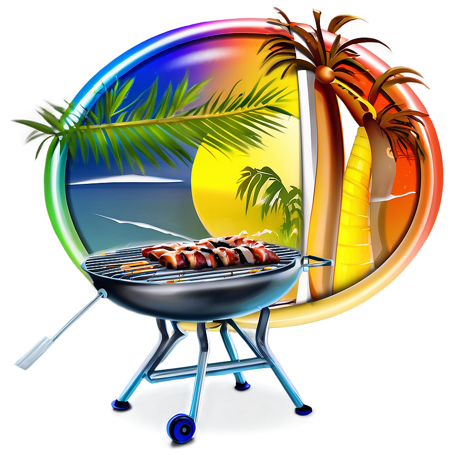 Summer Vibes Bbq Grill Png Biq PNG