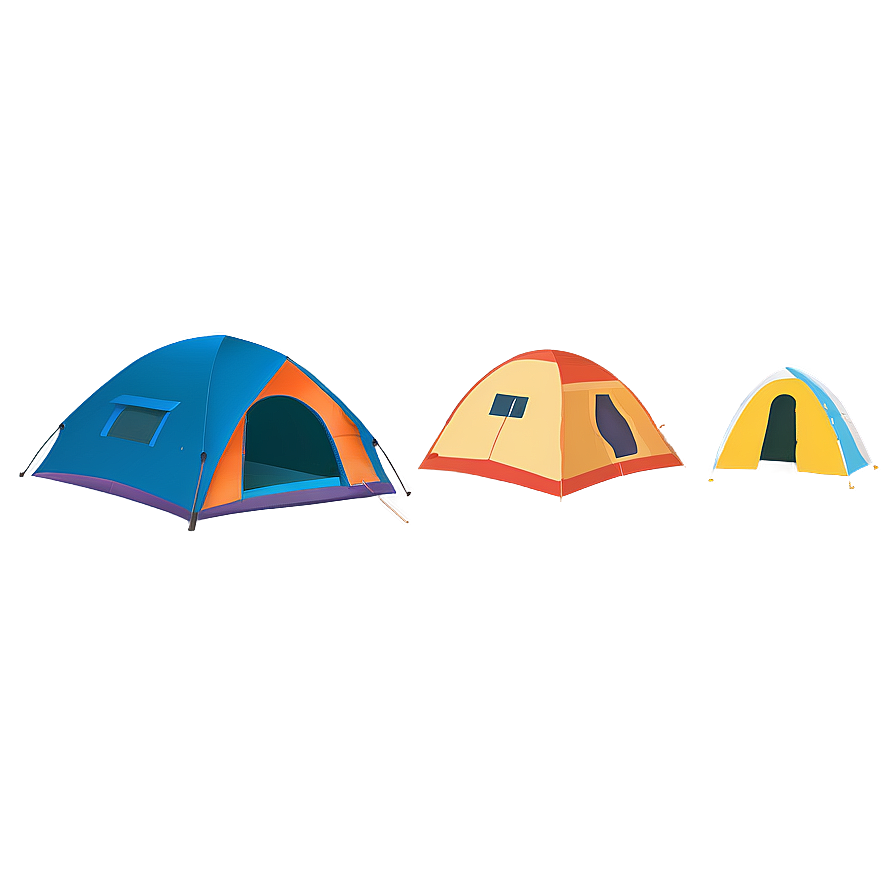 Summer Vibes Camping Tent Png 06252024 PNG