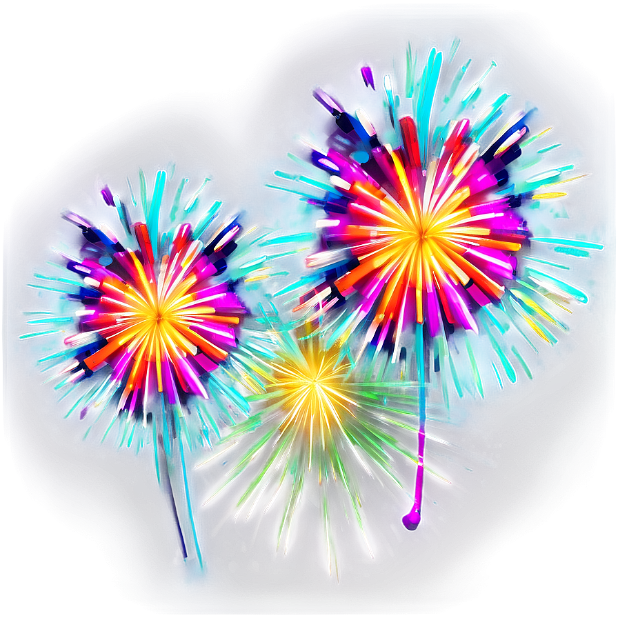 Summer Vibes Fireworks Png 27 PNG