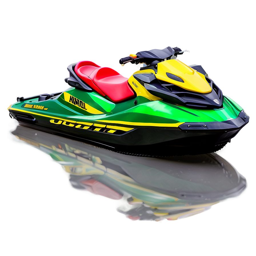 Summer Vibes Jet Ski Png Qro22 PNG