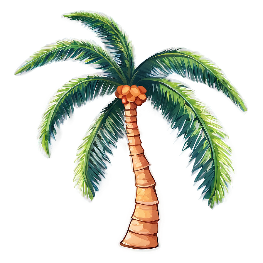 Summer Vibes Palm Tree Png Hsu86 PNG