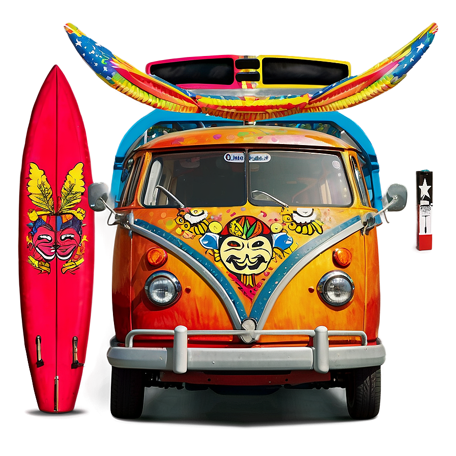 Summer Vibes Road Trip Png 15 PNG