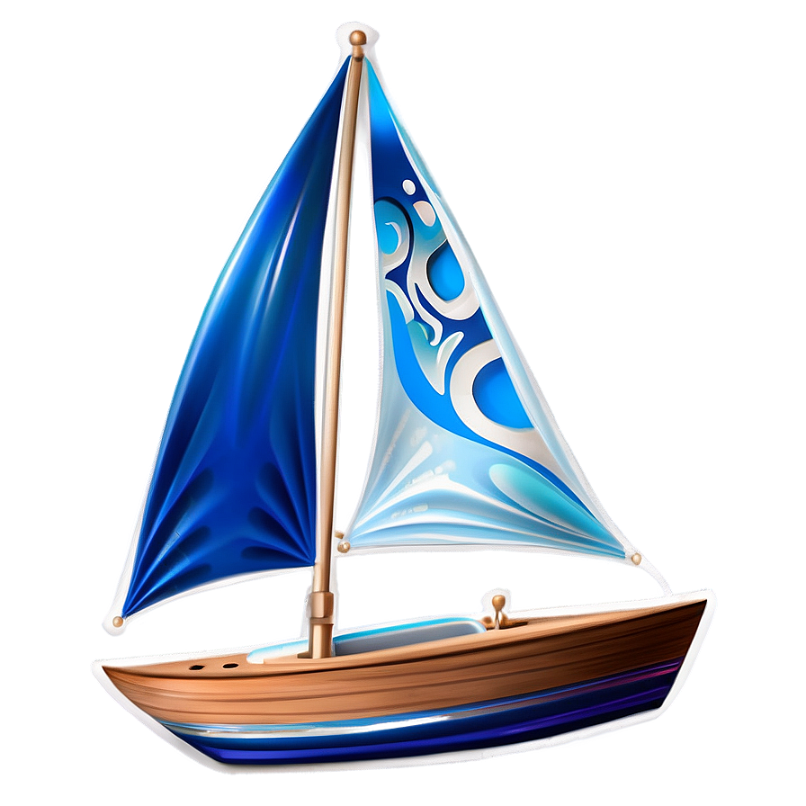 Summer Vibes Sailing Boat Png Lgm PNG