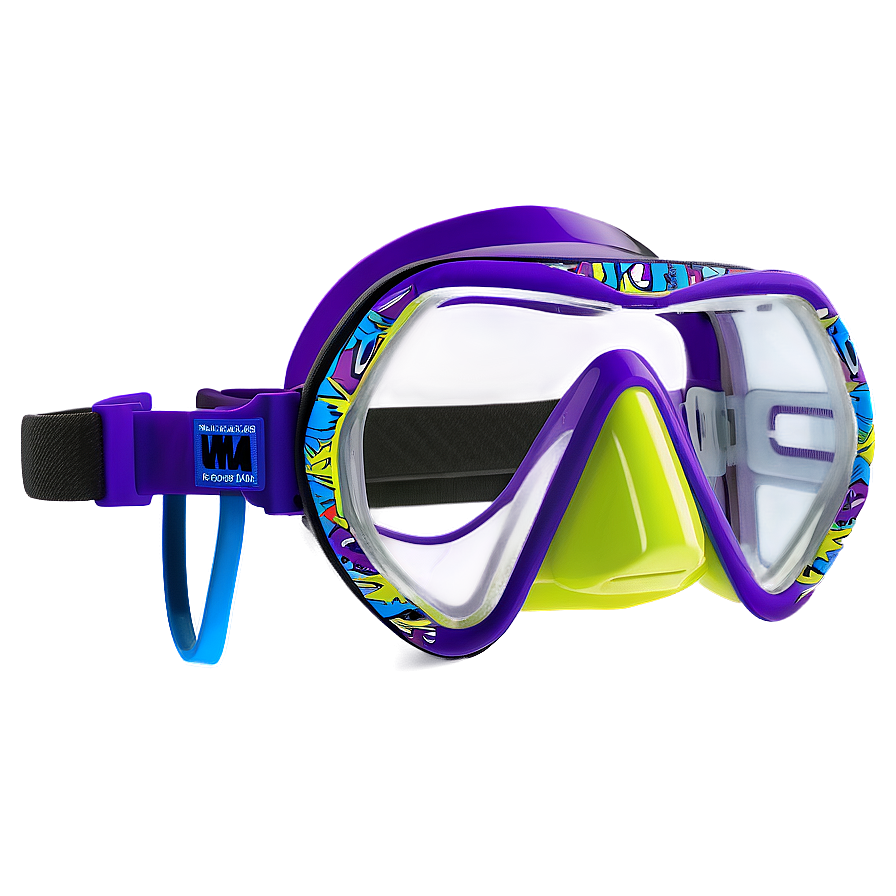 Summer Vibes Snorkel Mask Png 06252024 PNG