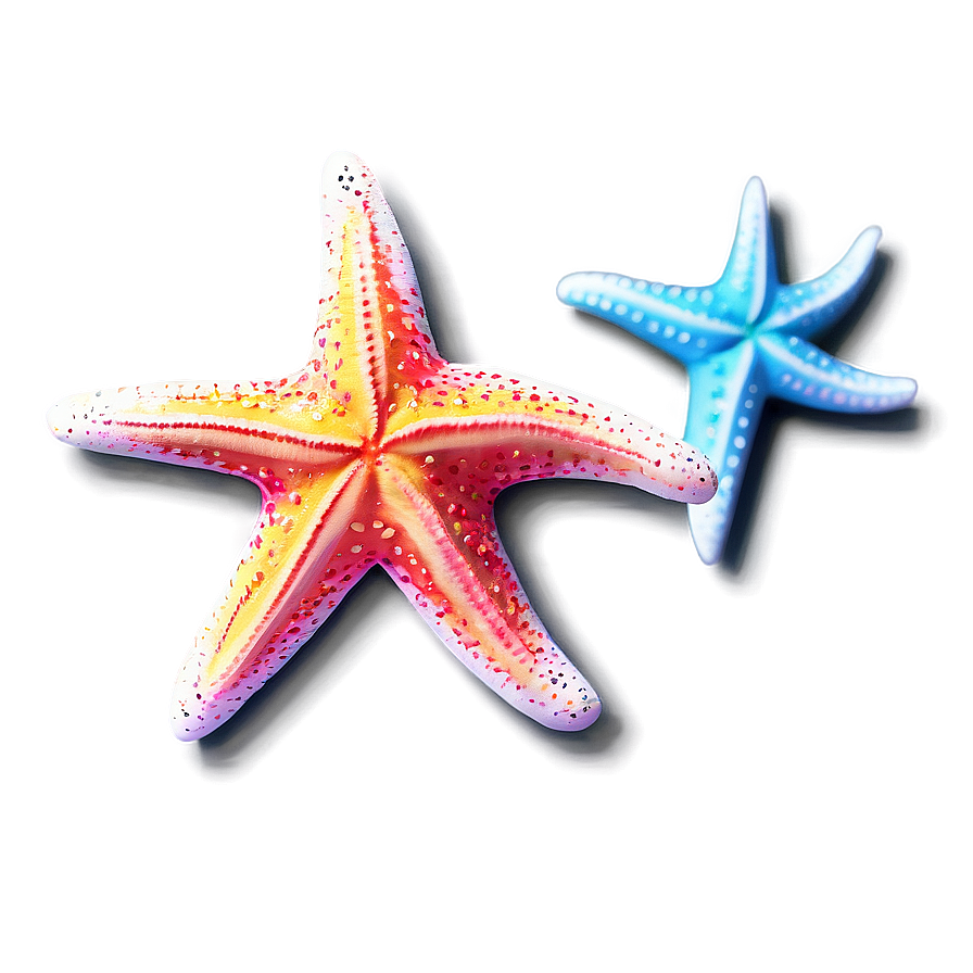 Summer Vibes Starfish Png Wns86 PNG