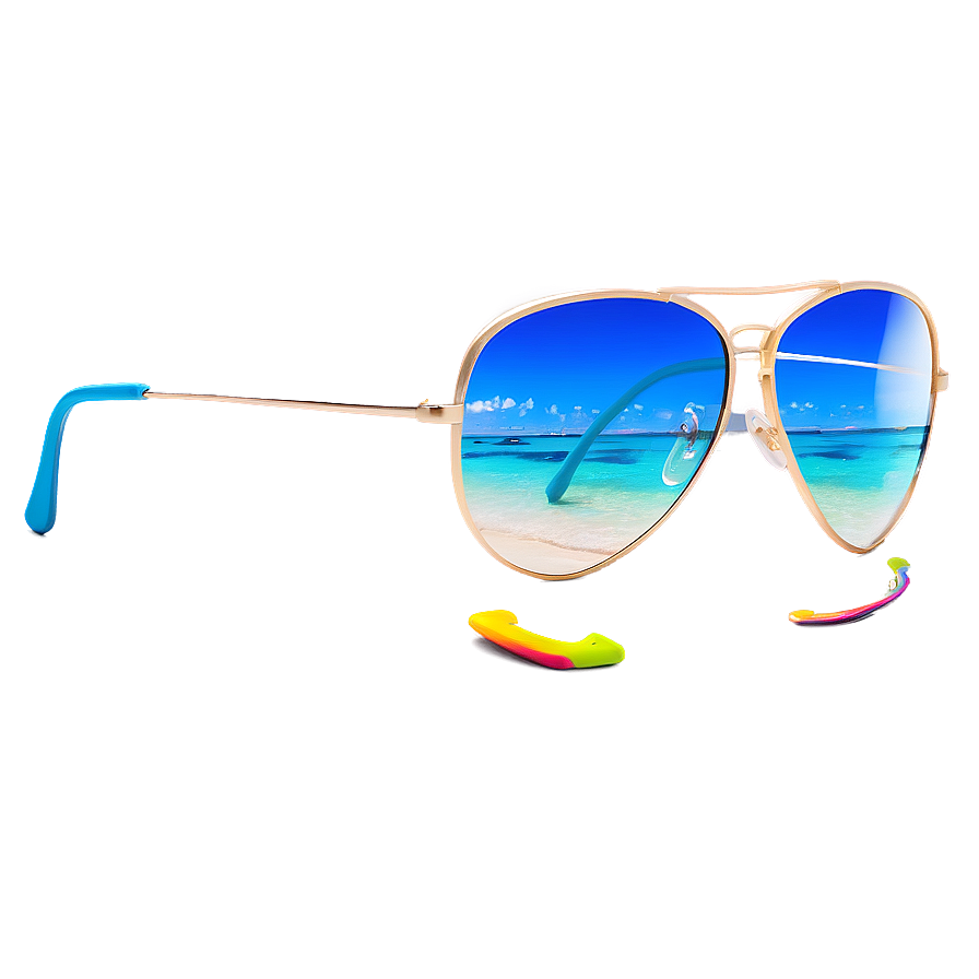 Summer Vibes Sunglasses Png 06252024 PNG