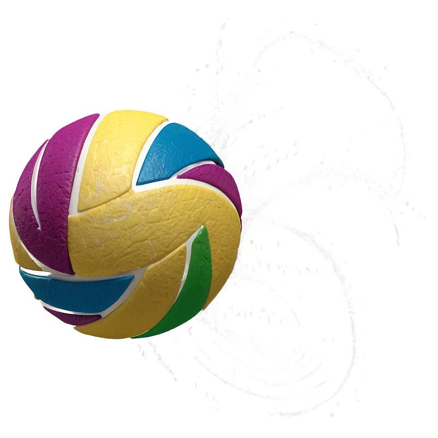 Summer Vibes Volleyball Png 06252024 PNG