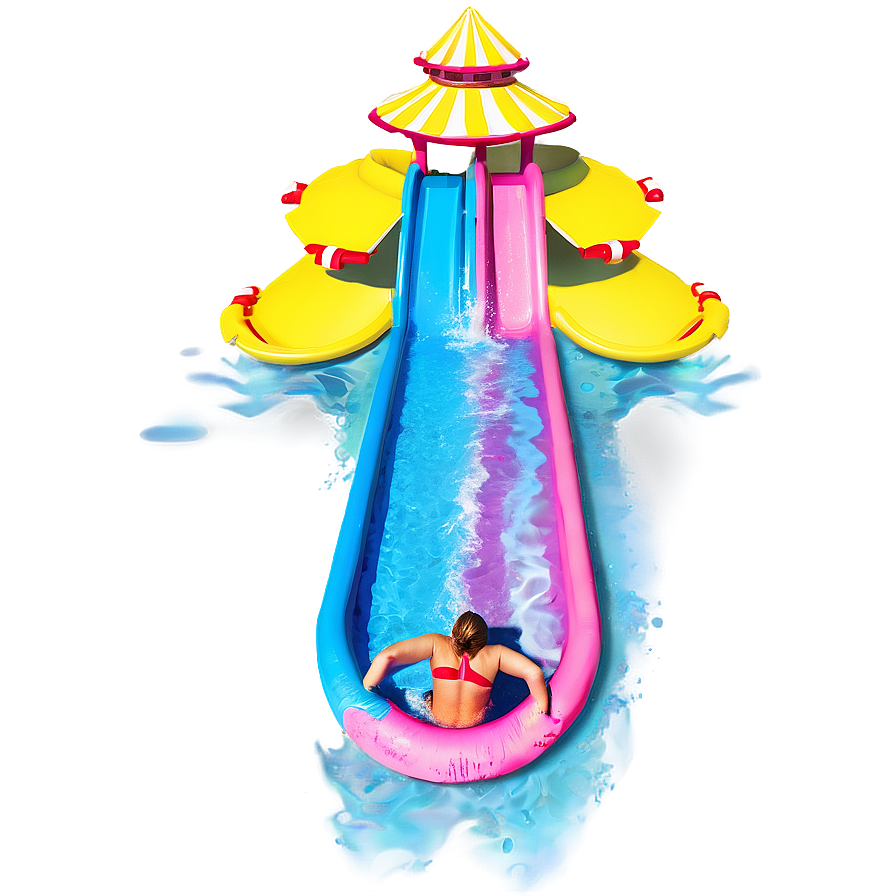 Summer Vibes Water Park Png 06252024 PNG