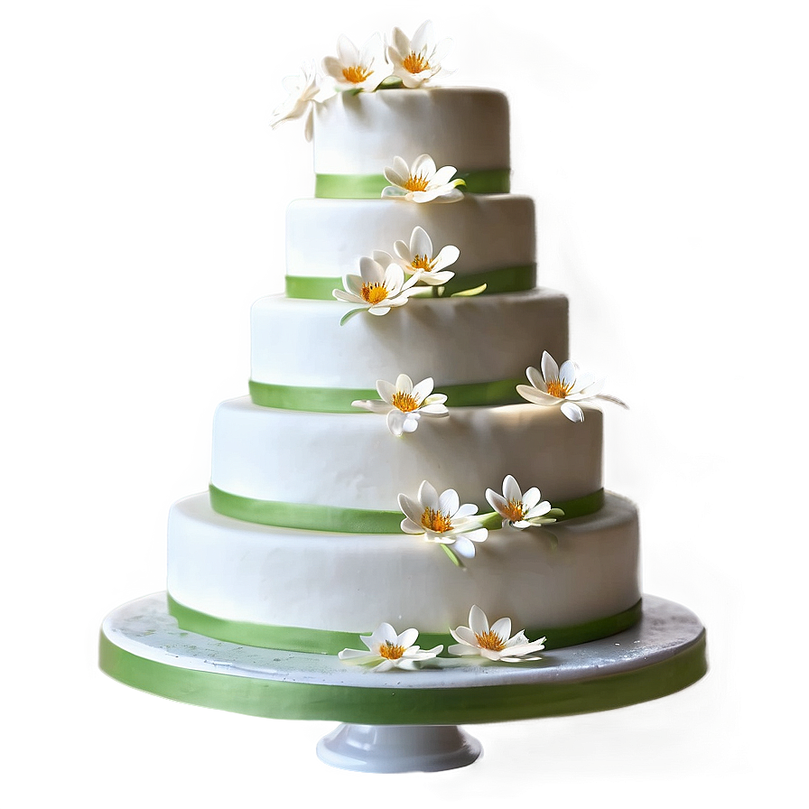 Summer Wedding Cake Png 80 PNG