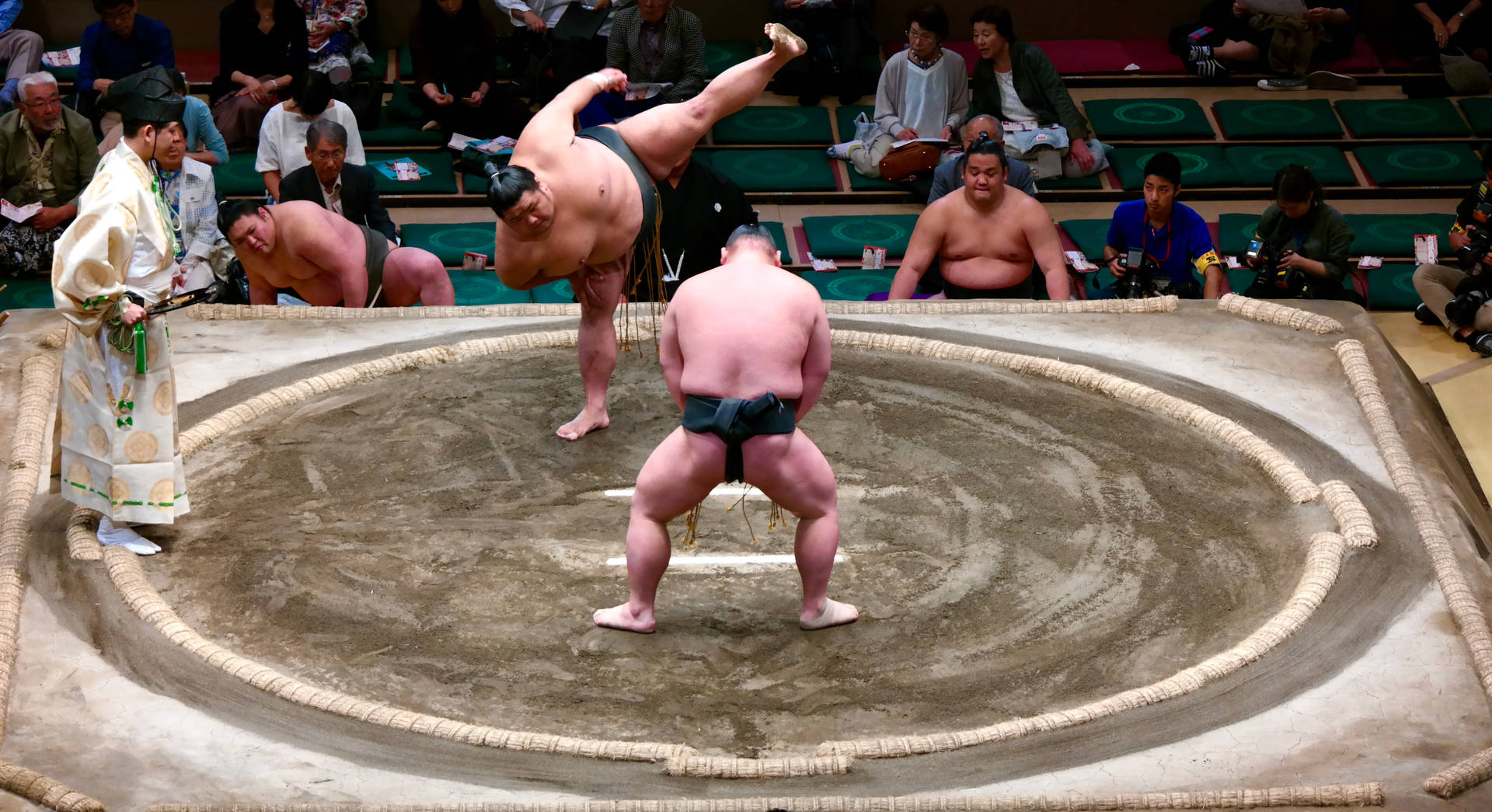 Sumo Wrestling In Japan