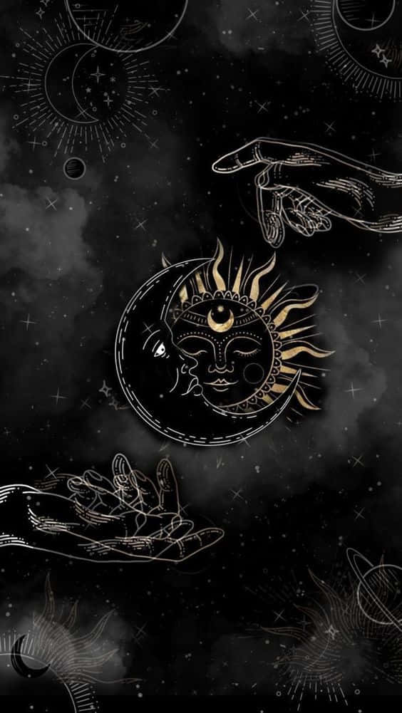 43 Celestial Sun and Moon Wallpaper  WallpaperSafari