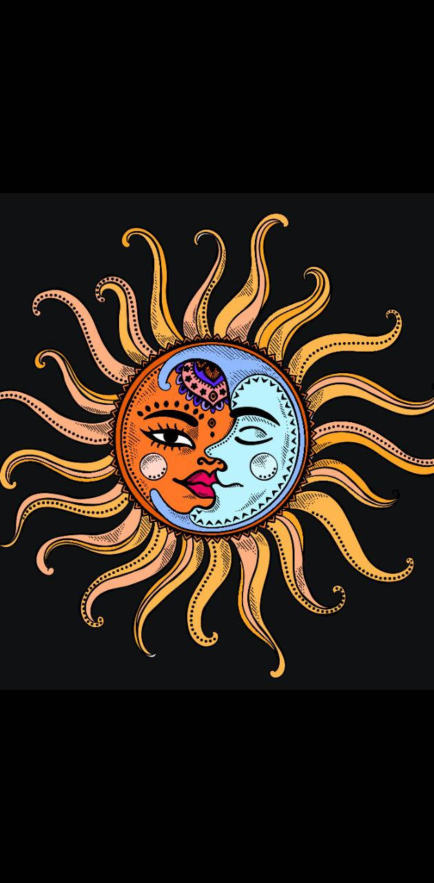 Sun And Moon Artwork