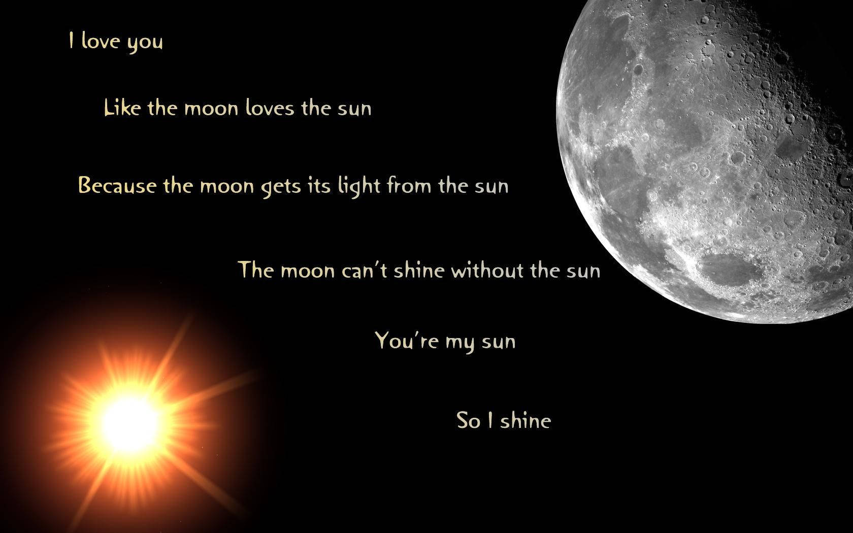 Sun And Moon Quote