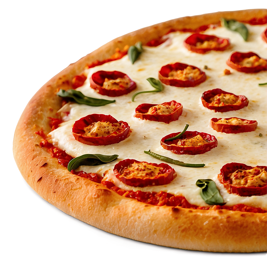 Sun-dried Tomato Pizza Png 04292024 PNG