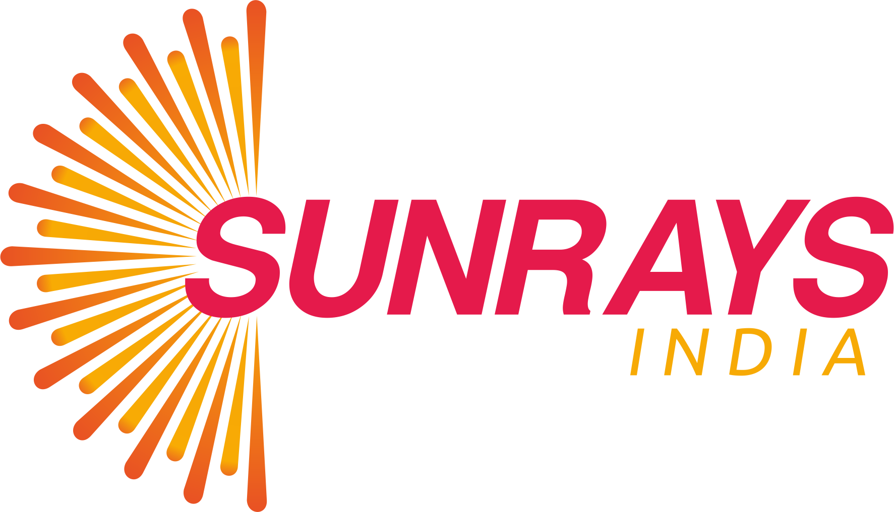 Sun Rays India Logo PNG