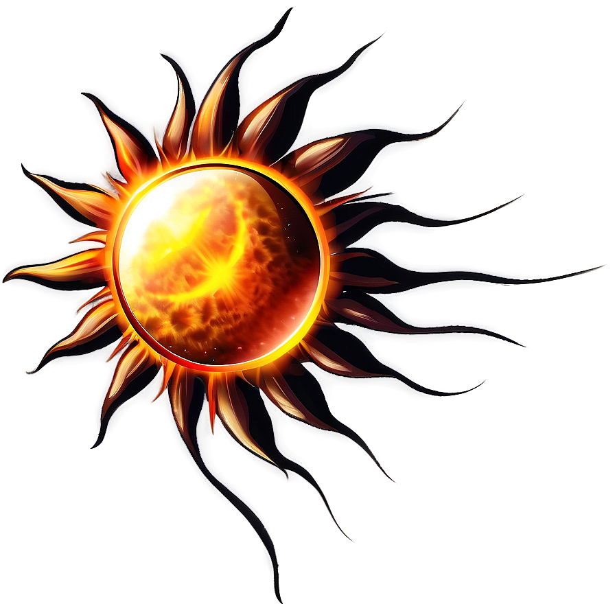 Sun Tattoo Png 91 PNG