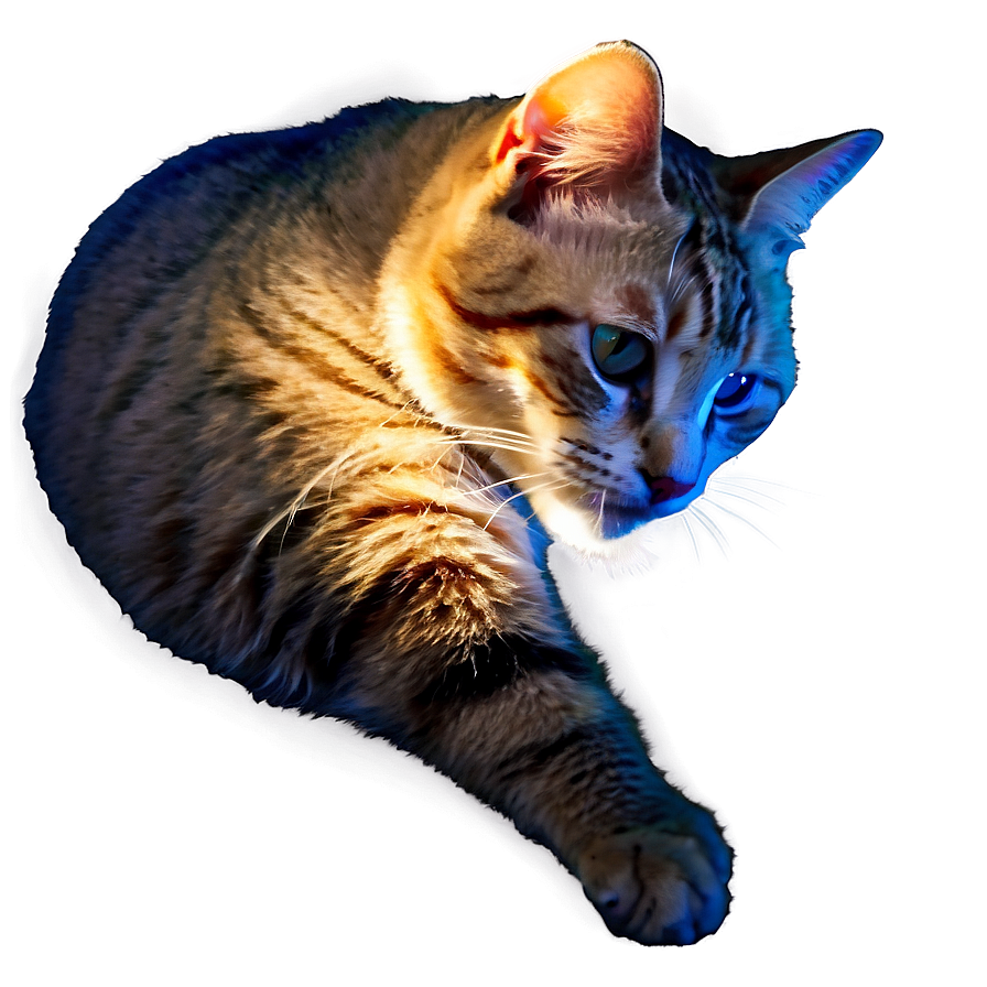 Sunbathing Cat Meme Png 91 PNG